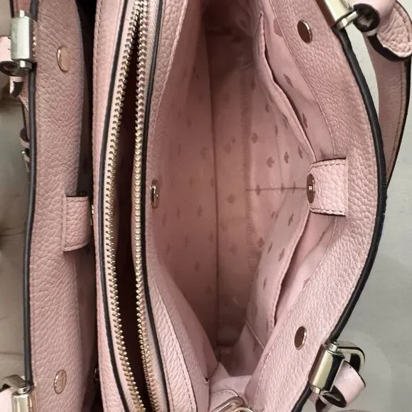 Kate Spade Pink Leather Tote Bag - Picture 10 of 11